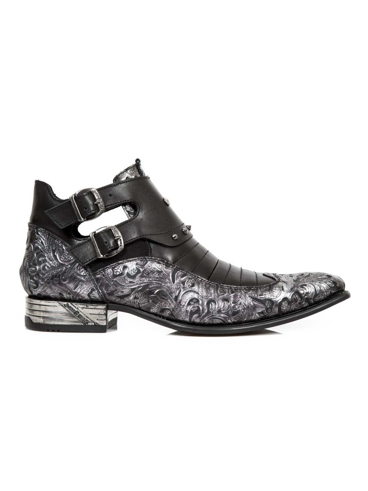 Flanagan New Rock Boots - Svart/Silver