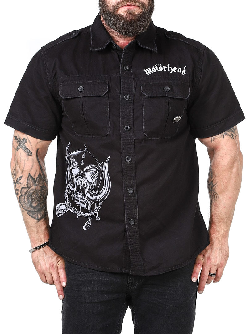 Motörhead Vintage Skjorta - Svart