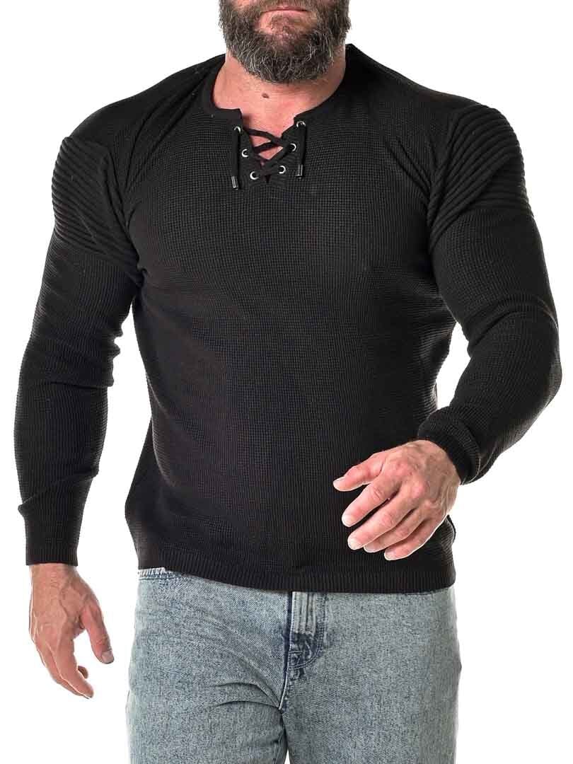 Steen Carisma Stickad Tröja - Svart