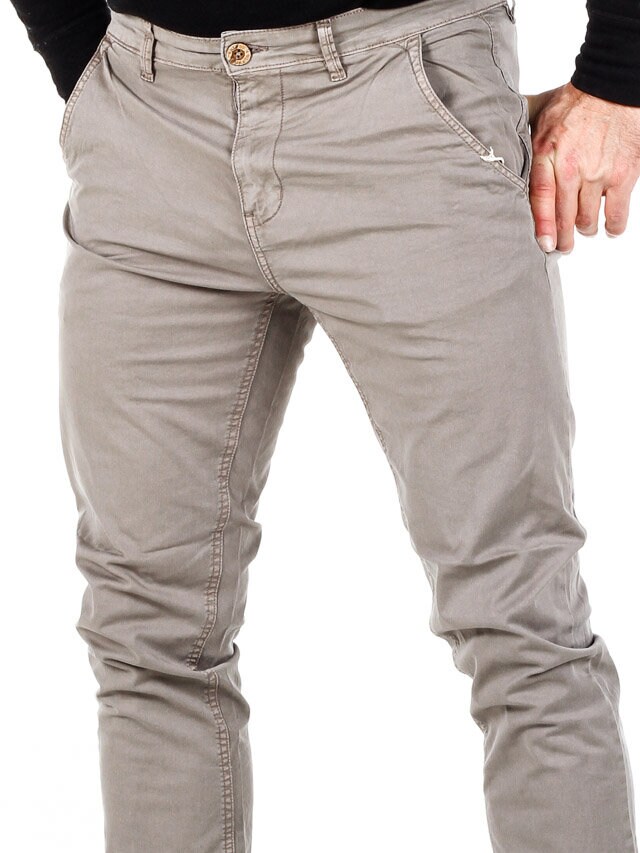Brion Blend Chinos - Grå