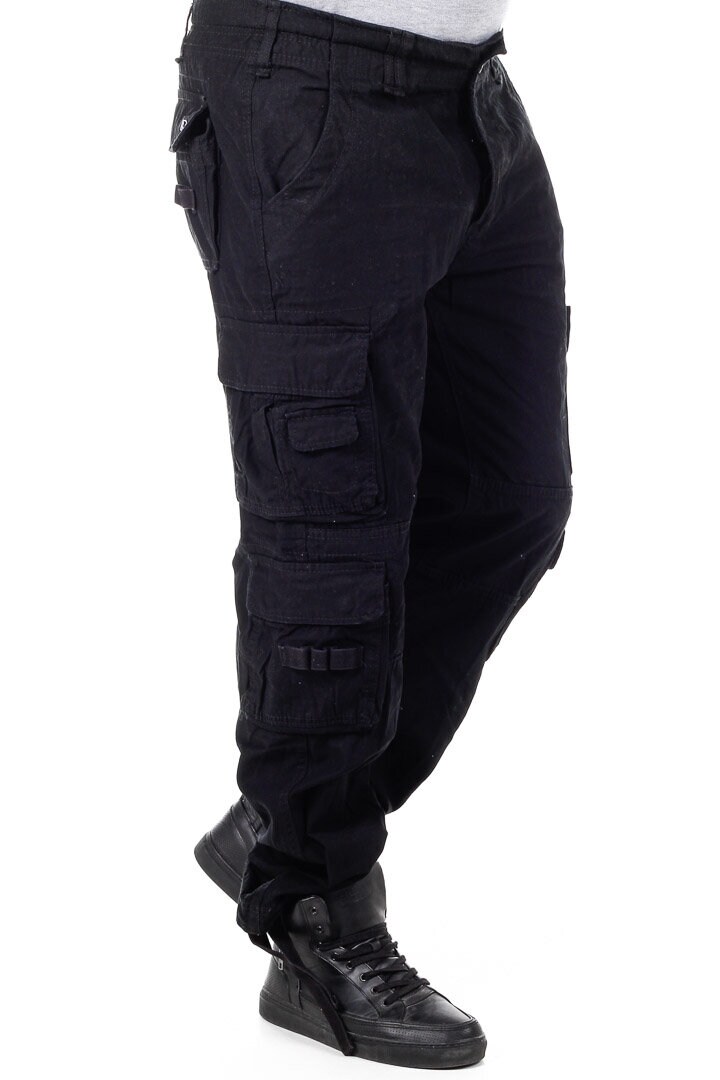 Brandit Pure Slim Fit Byxor - Svart