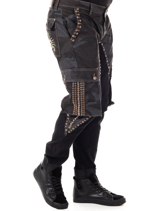Marshal Kingz Jeans - Svart/Camo
