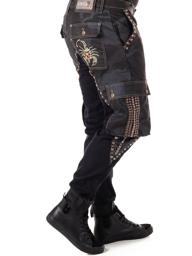 Marshal Kingz Jeans - Svart/Camo