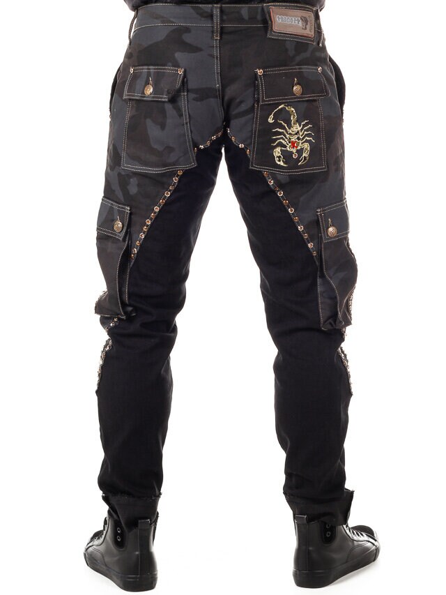 Marshal Kingz Jeans - Svart/Camo