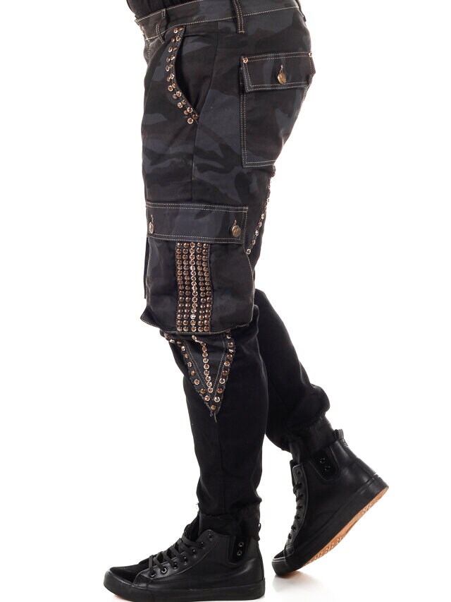Marshal Kingz Jeans - Svart/Camo