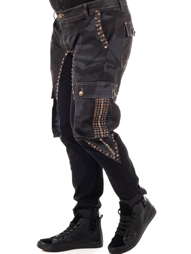 Marshal Kingz Jeans - Svart/Camo