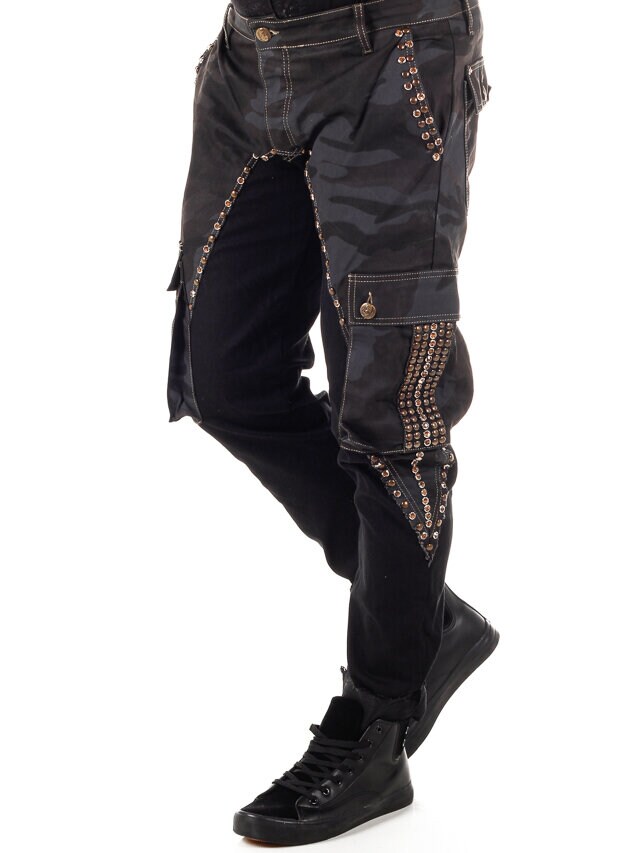 Marshal Kingz Jeans - Svart/Camo