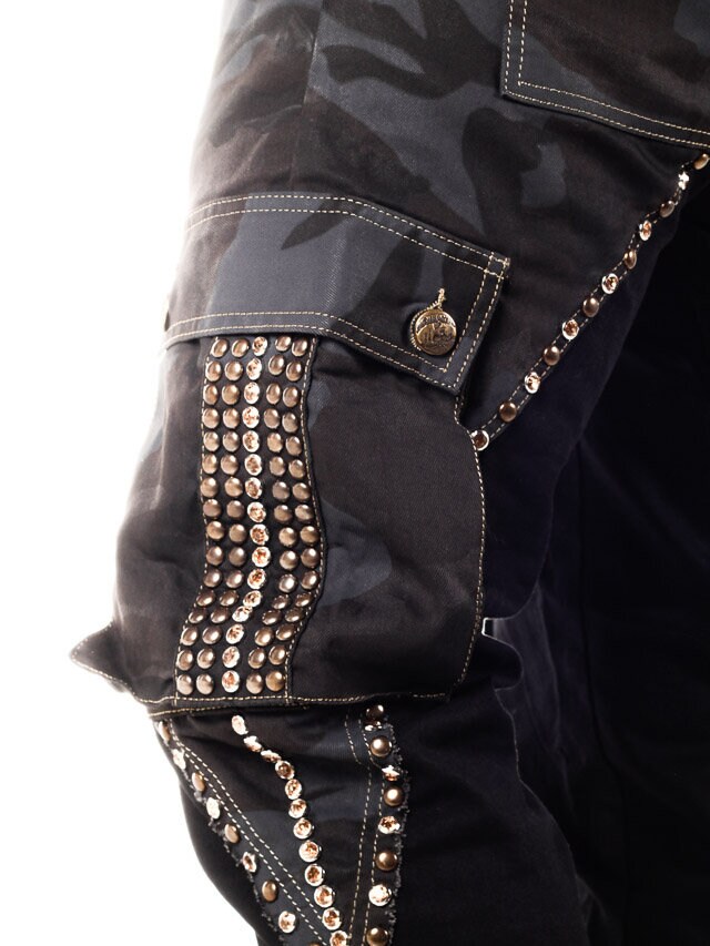Marshal Kingz Jeans - Svart/Camo