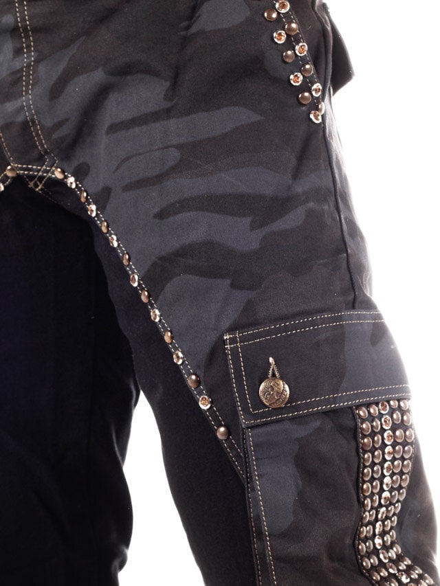 Marshal Kingz Jeans - Svart/Camo