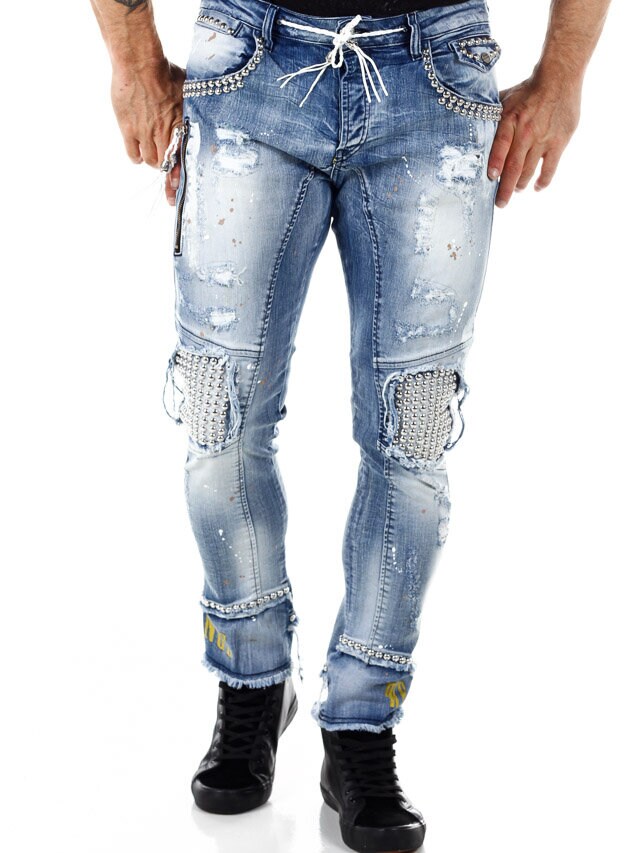 Zakai Kingz Jeans - Ljusblå