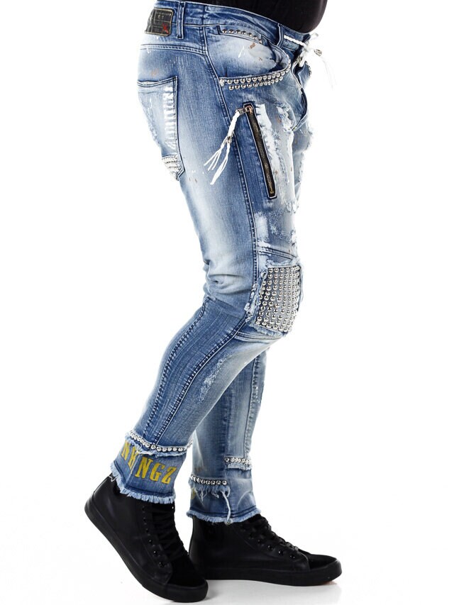 Zakai Kingz Jeans - Ljusblå