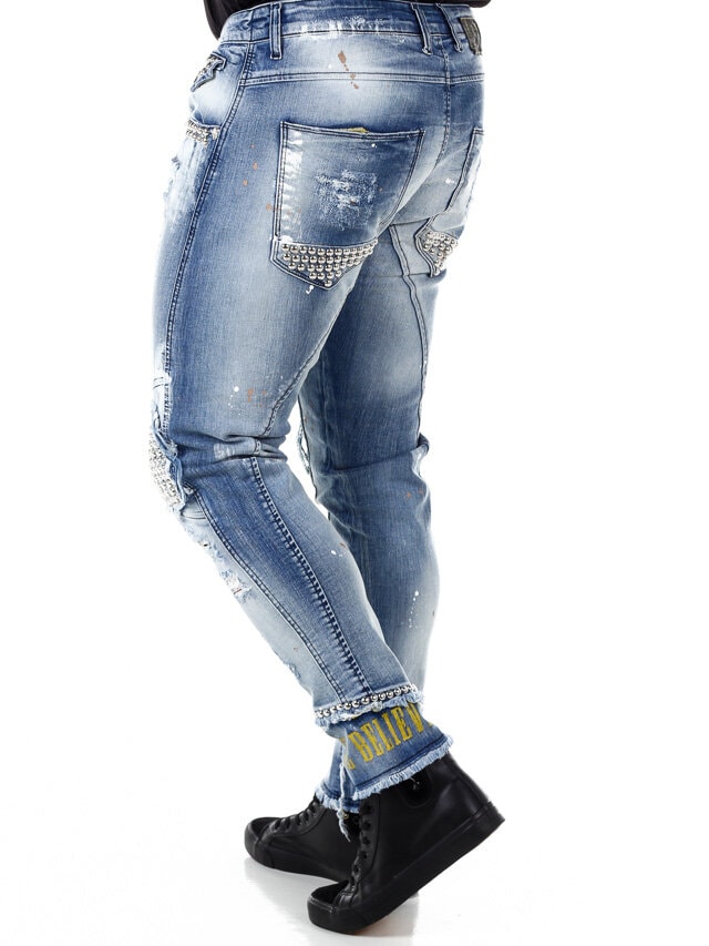 Zakai Kingz Jeans - Ljusblå