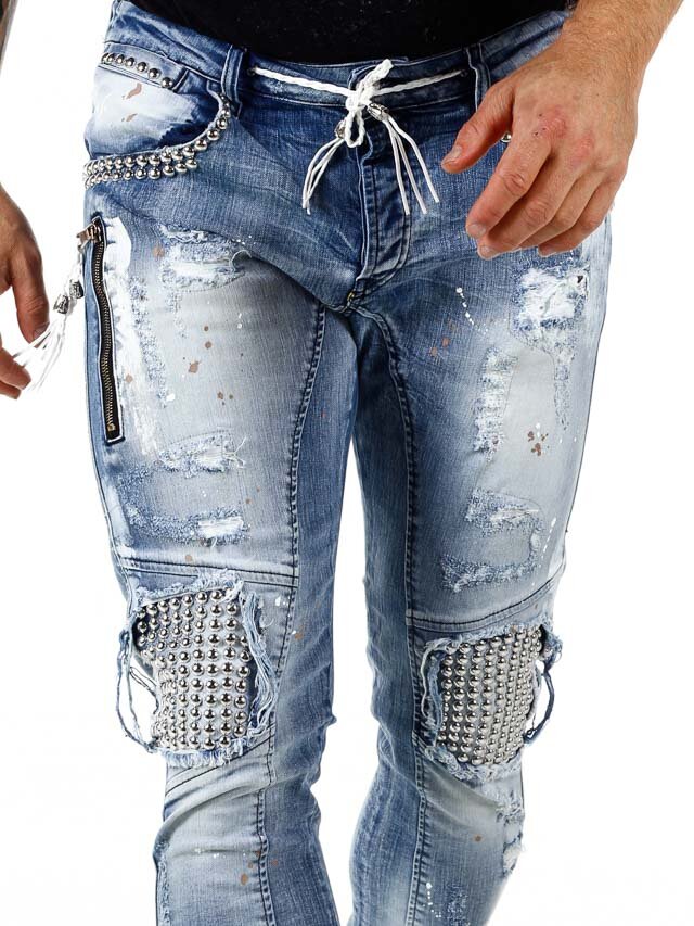 Zakai Kingz Jeans - Ljusblå