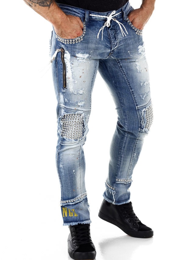 Zakai Kingz Jeans - Ljusblå