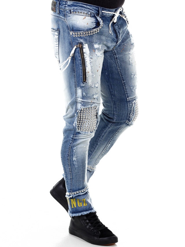 Zakai Kingz Jeans - Ljusblå