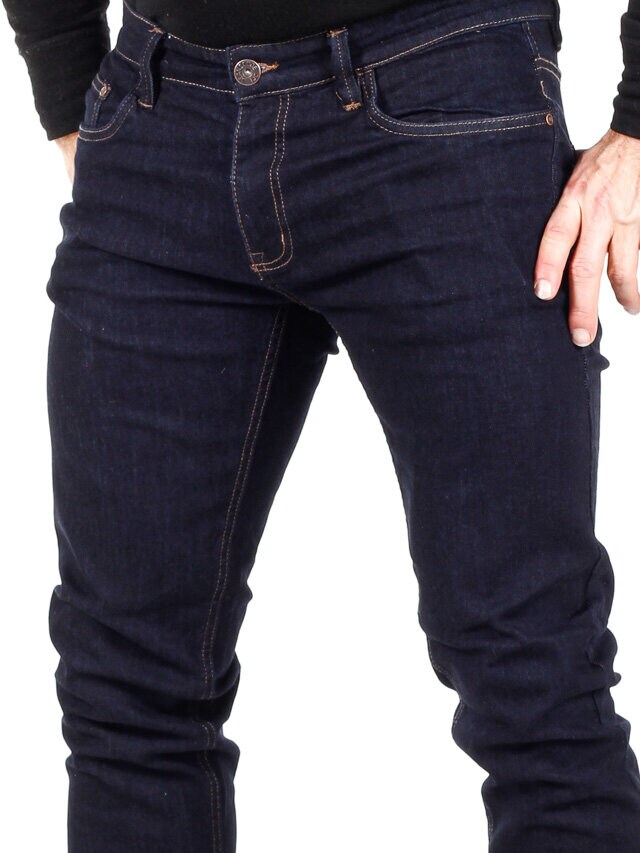 Indicode Tony Jeans - Mörkblå