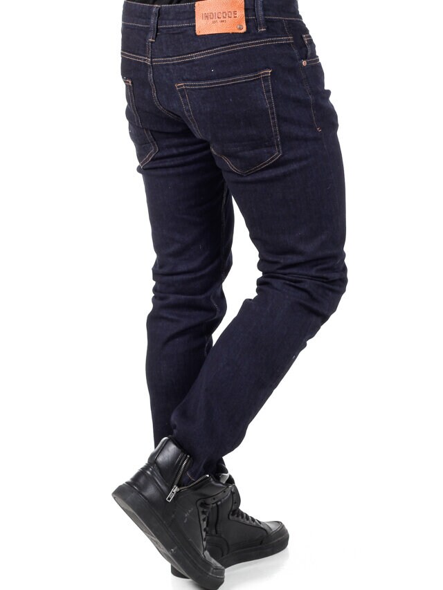 Indicode Tony Jeans - Mörkblå