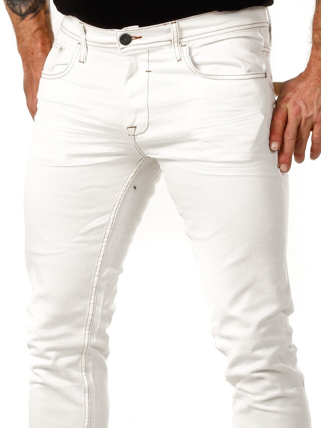 Keenan Blend Jeans - Vit