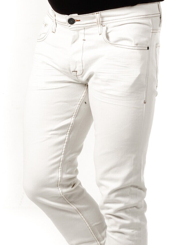 Keenan Blend Jeans - Vit