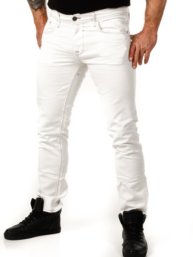 Keenan Blend Jeans - Vit