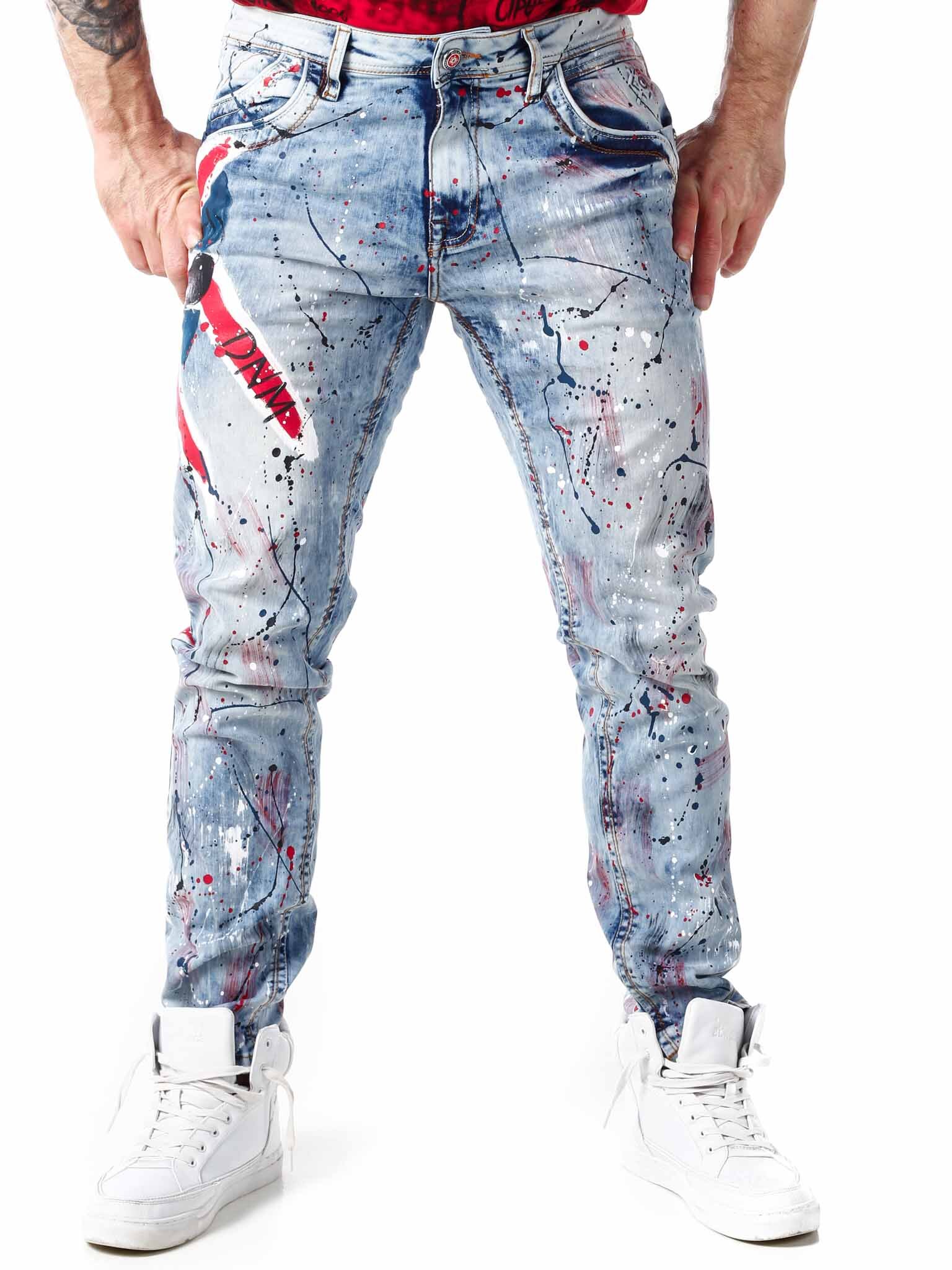 Nathan Cipo & Baxx Jeans - Ljusblå