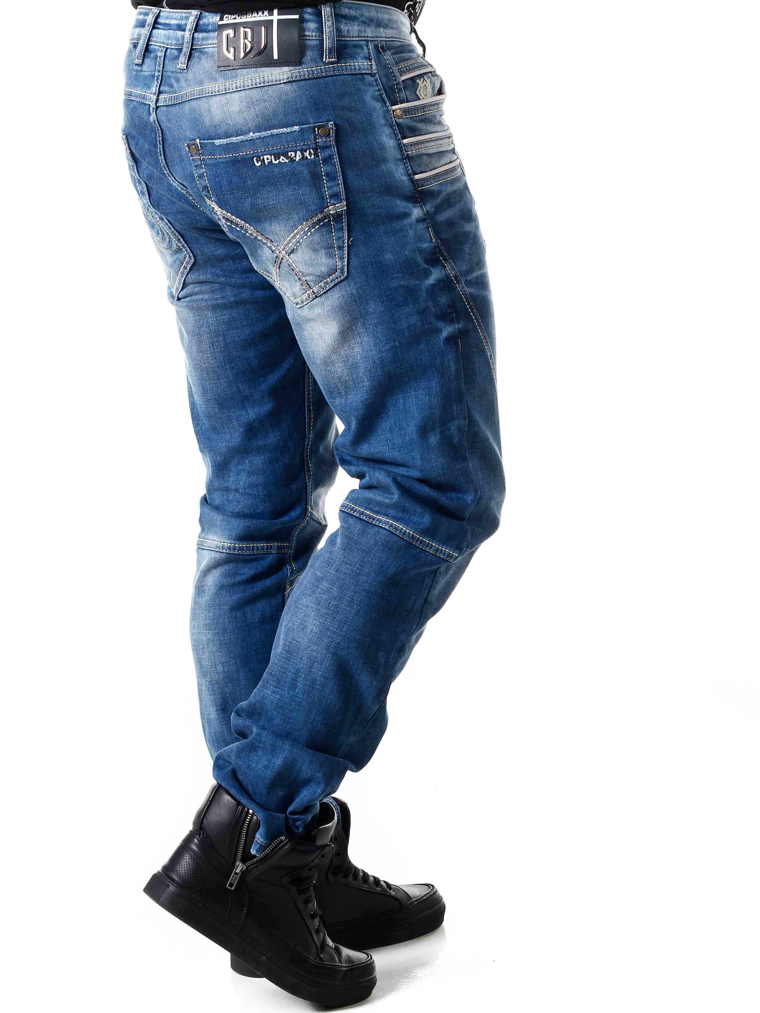 Jayden Cipo & Baxx Jeans - Blå