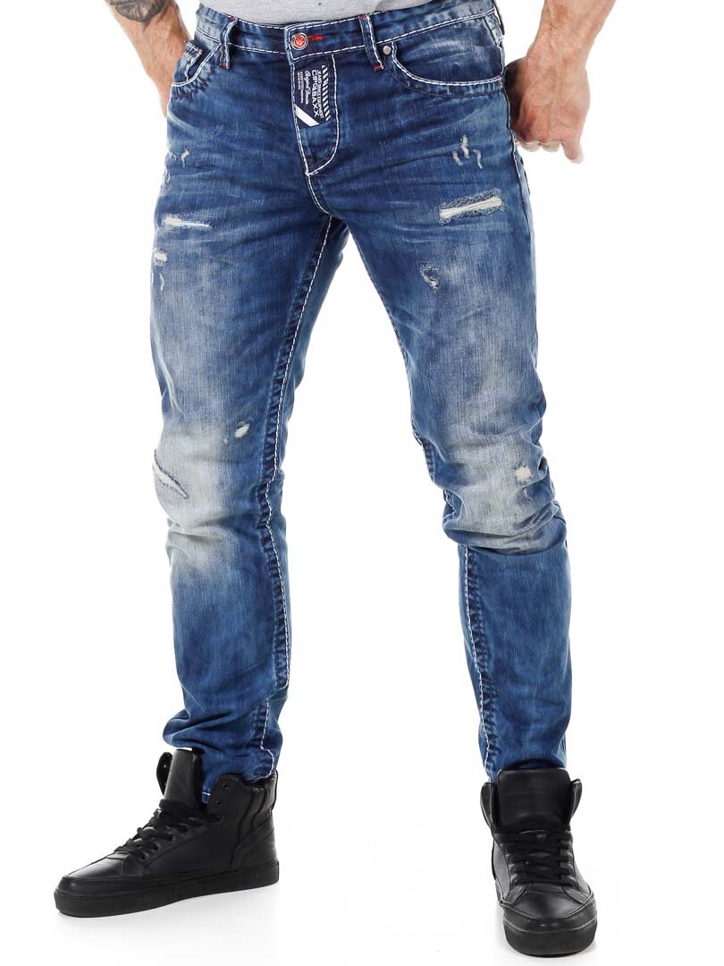 Mortimer Cipo & Baxx Jeans - Blå