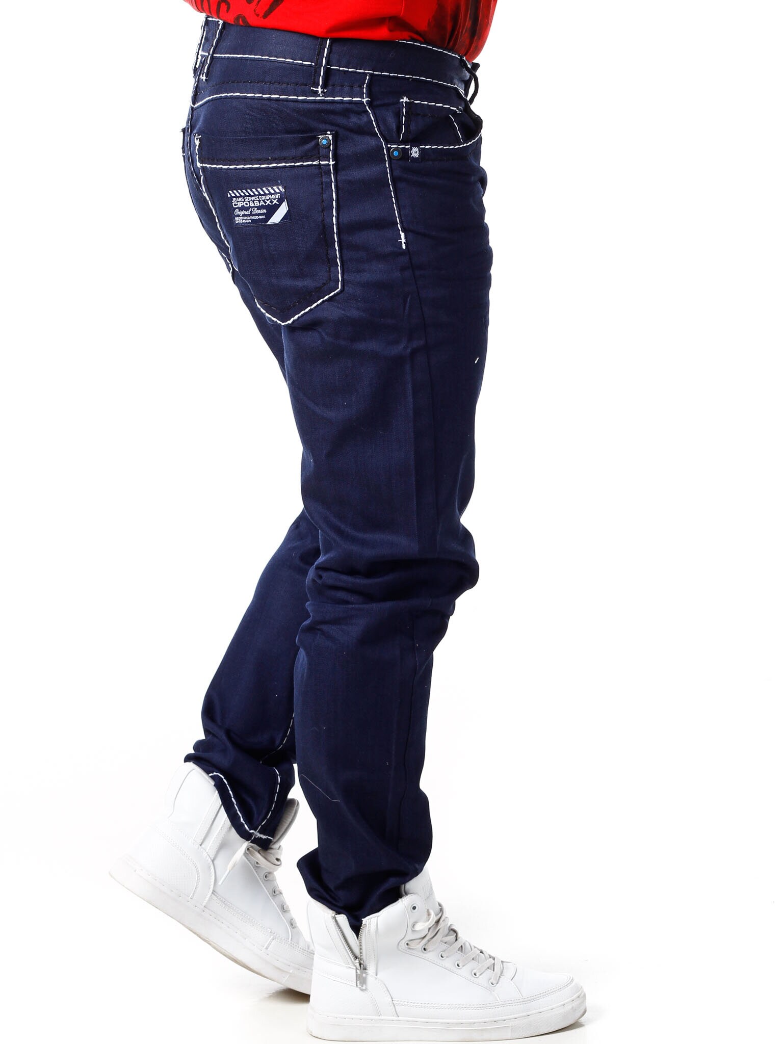 Chester Cipo & Baxx Jeans - Mörkblå