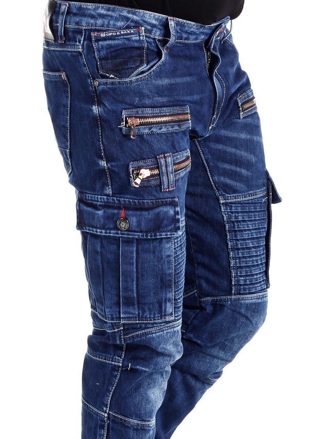 Locarno Cipo & Baxx Jeans - Mörkblå