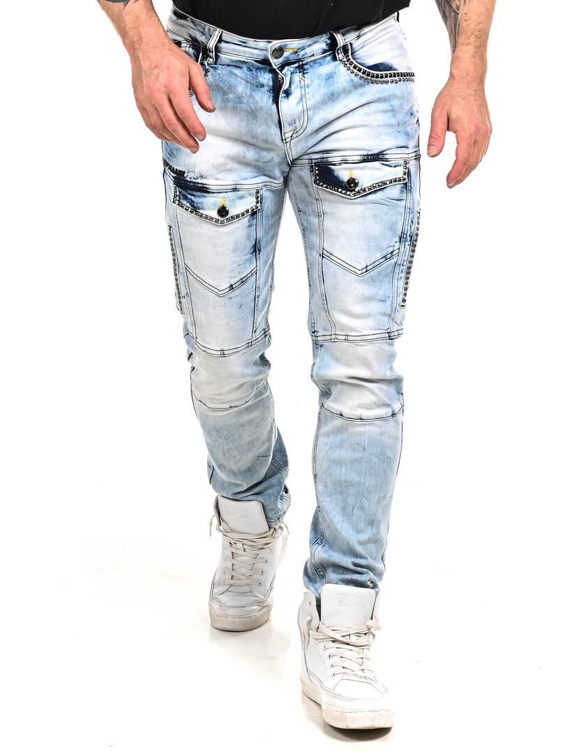 Aldous Cipo & Baxx Jeans - Ljusblå
