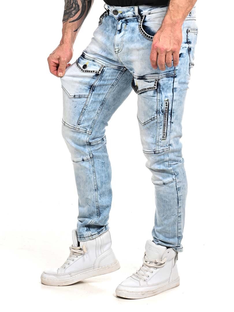 Aldous Cipo & Baxx Jeans - Ljusblå