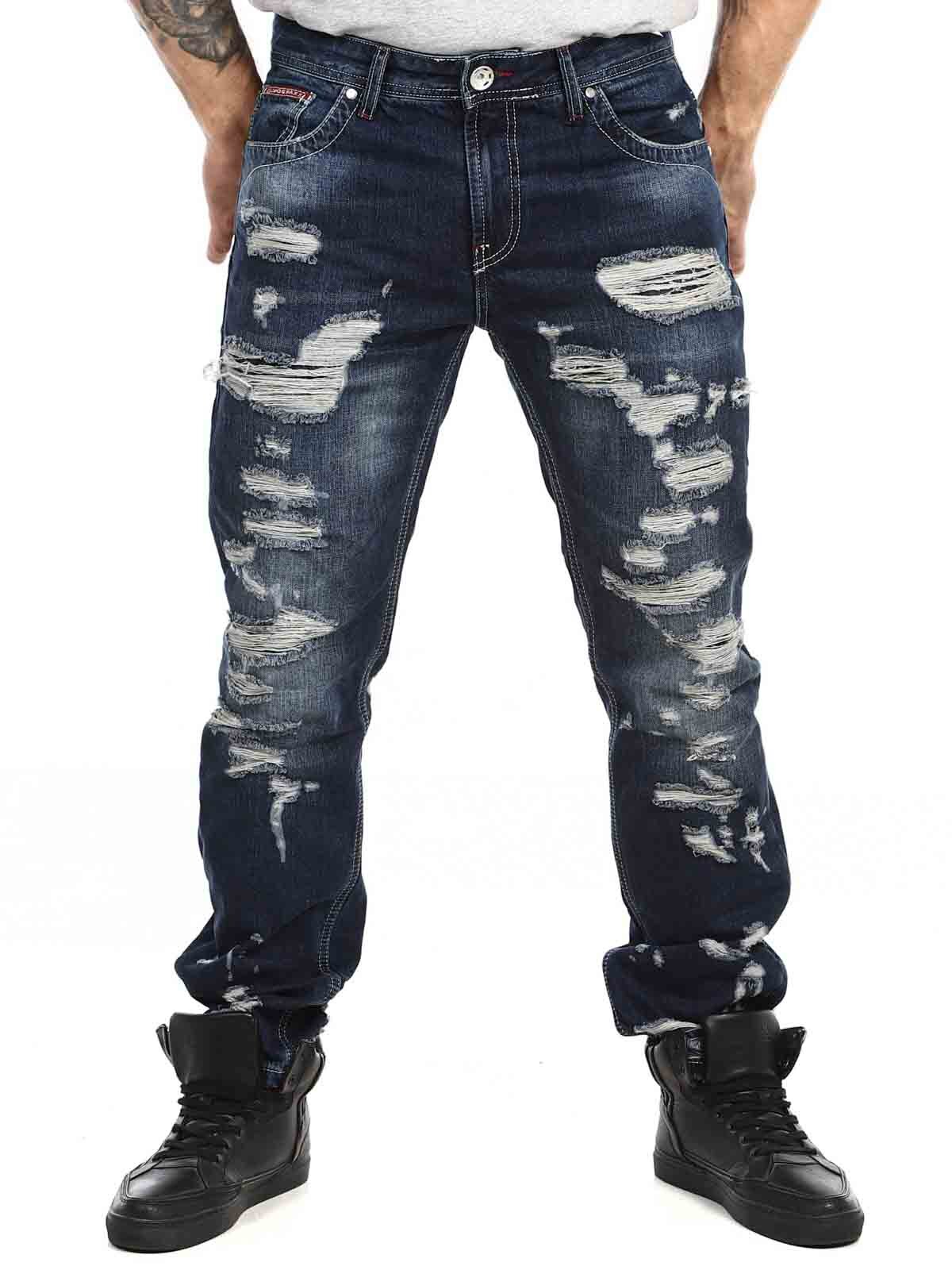 Caspian Cipo & Baxx Jeans - Mörkblå