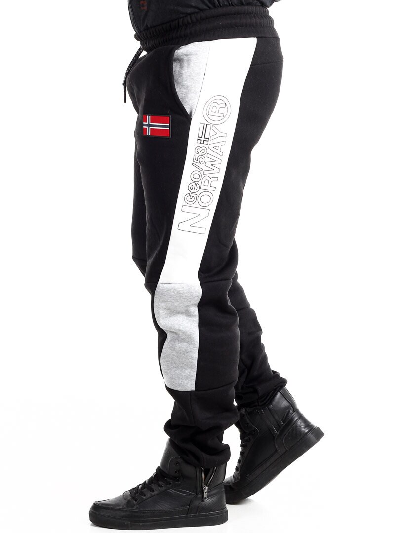 Magostino Geo Norway Sweatpants - Svart