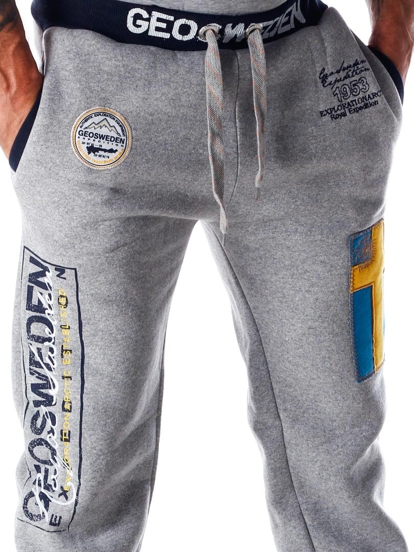 Geo Sweden Sweatpants - Grå