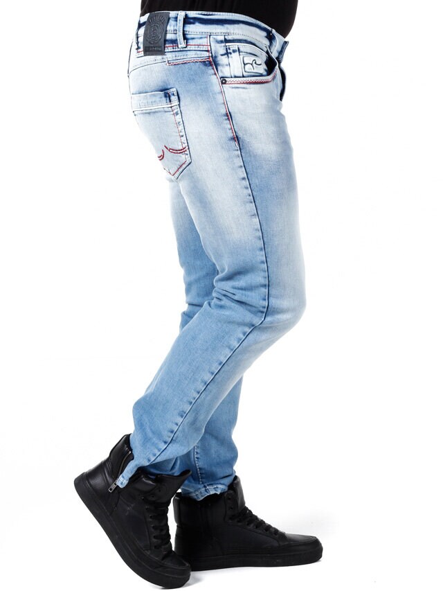 Toyama Rusty Neal Jeans - Ljusblå