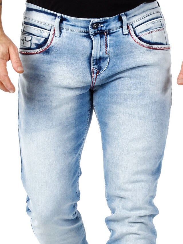 Toyama Rusty Neal Jeans - Ljusblå