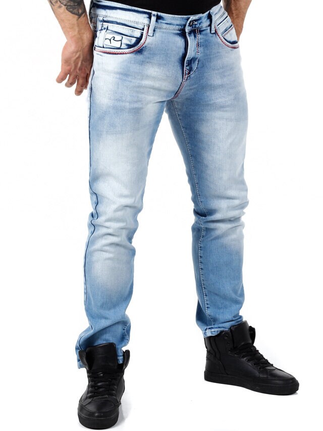Toyama Rusty Neal Jeans - Ljusblå