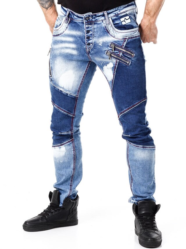 Uruma Rusty Neal Jeans - Blå