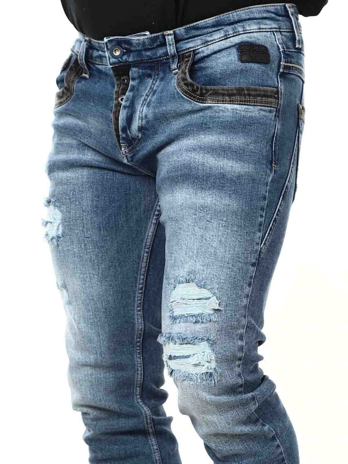 Yokote Rusty Neal Jeans - Mörkblå