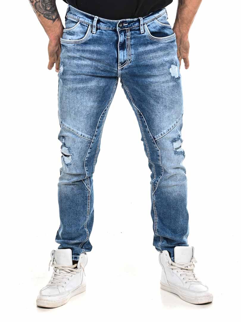 Nisho Rusty Neal Jeans - Blå