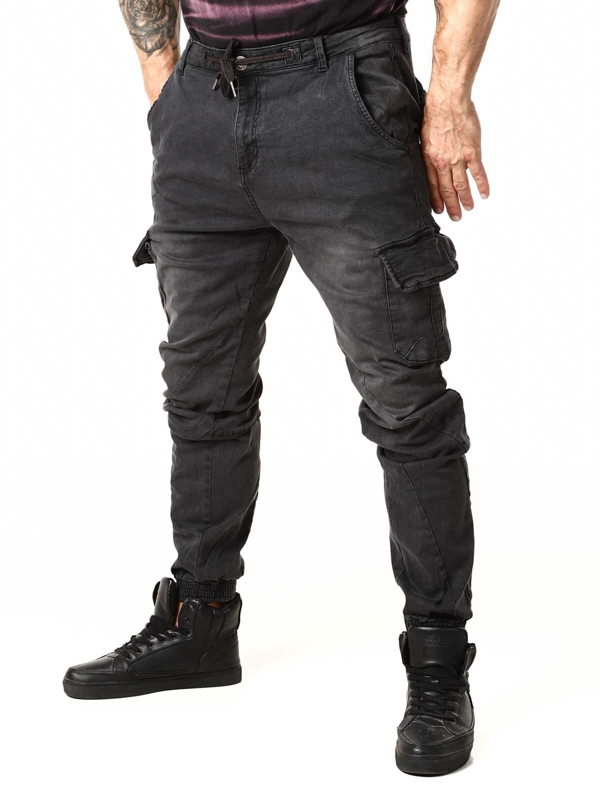Urban Classics Cargo Joggjeans - Svart