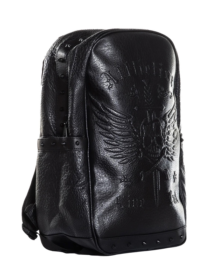 Affliction Spike Backpack Black 3.jpg