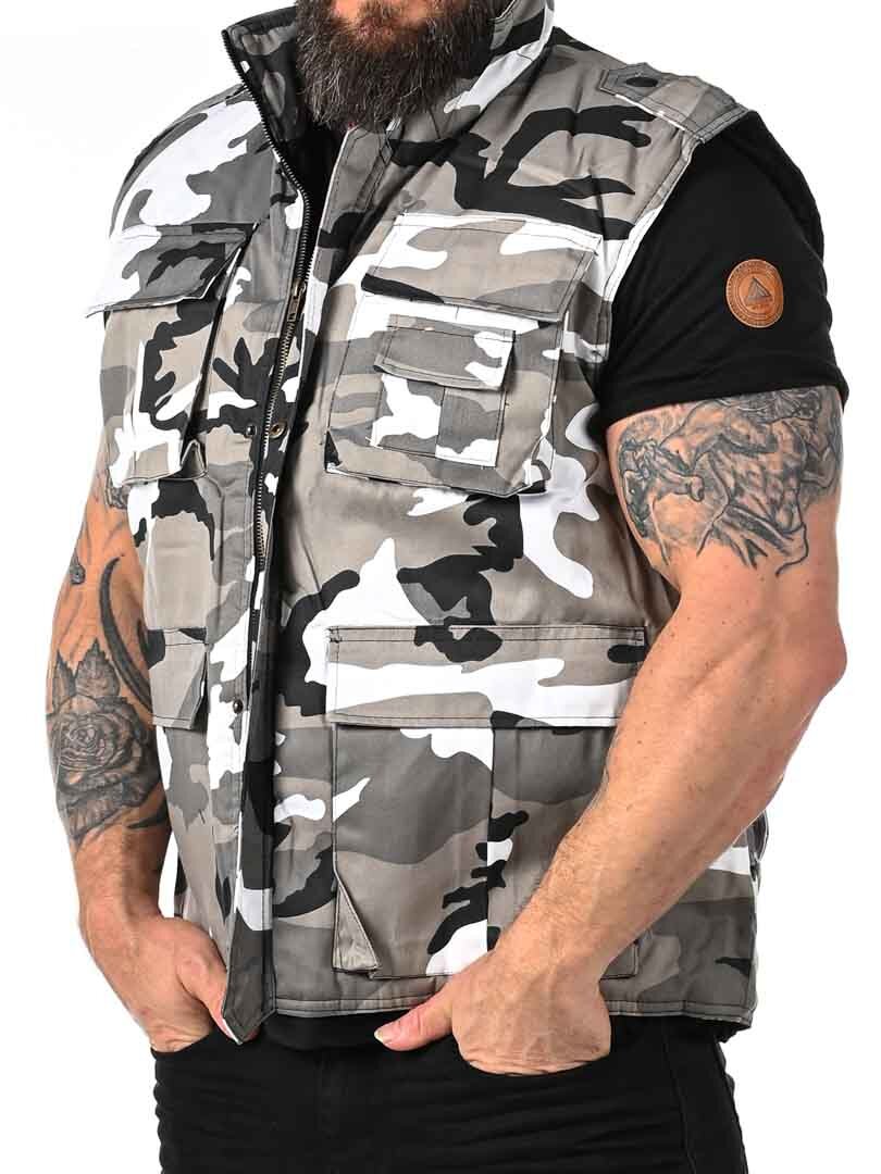 Brandit Ranger Väst - Vit/Camo