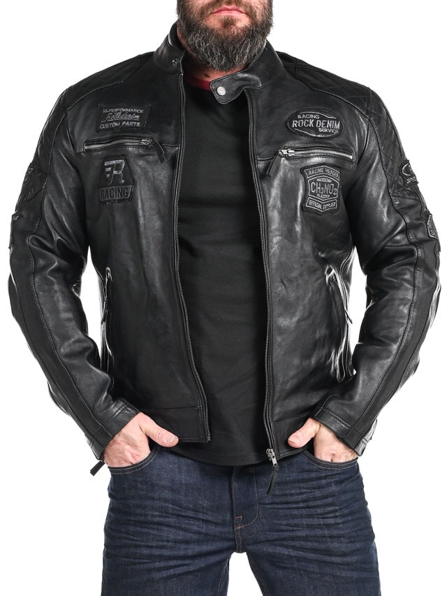 RD HI-Performance Skinnjacka - Svart