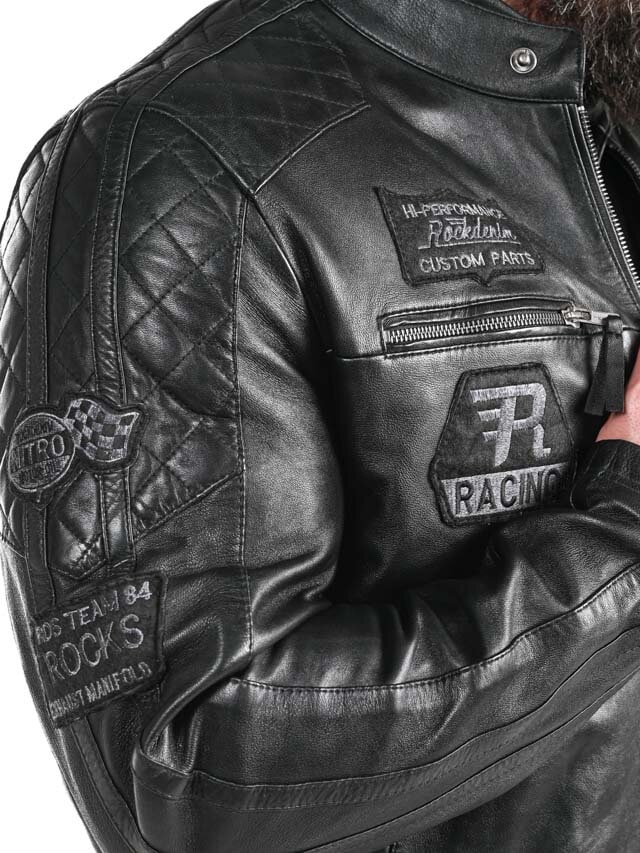 RD HI-Performance Skinnjacka - Svart