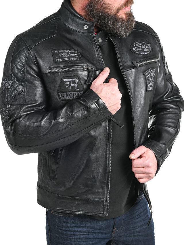 RD HI-Performance Skinnjacka - Svart