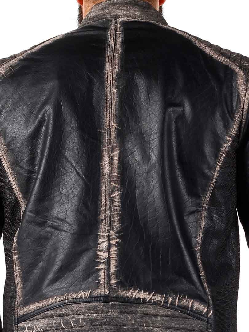 RD Marcone Skinnjacka - Dirty Brown