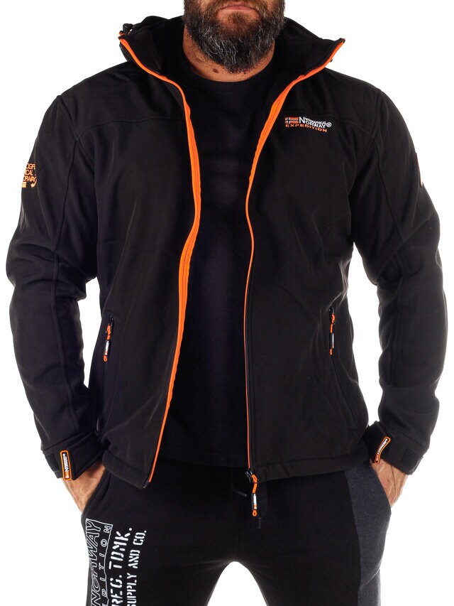 Takeni Geo Norway Softshelljacka - Svart