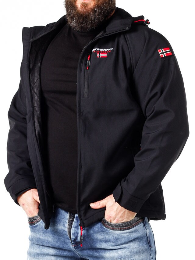 Takito Geo Norway Softshelljacka - Svart