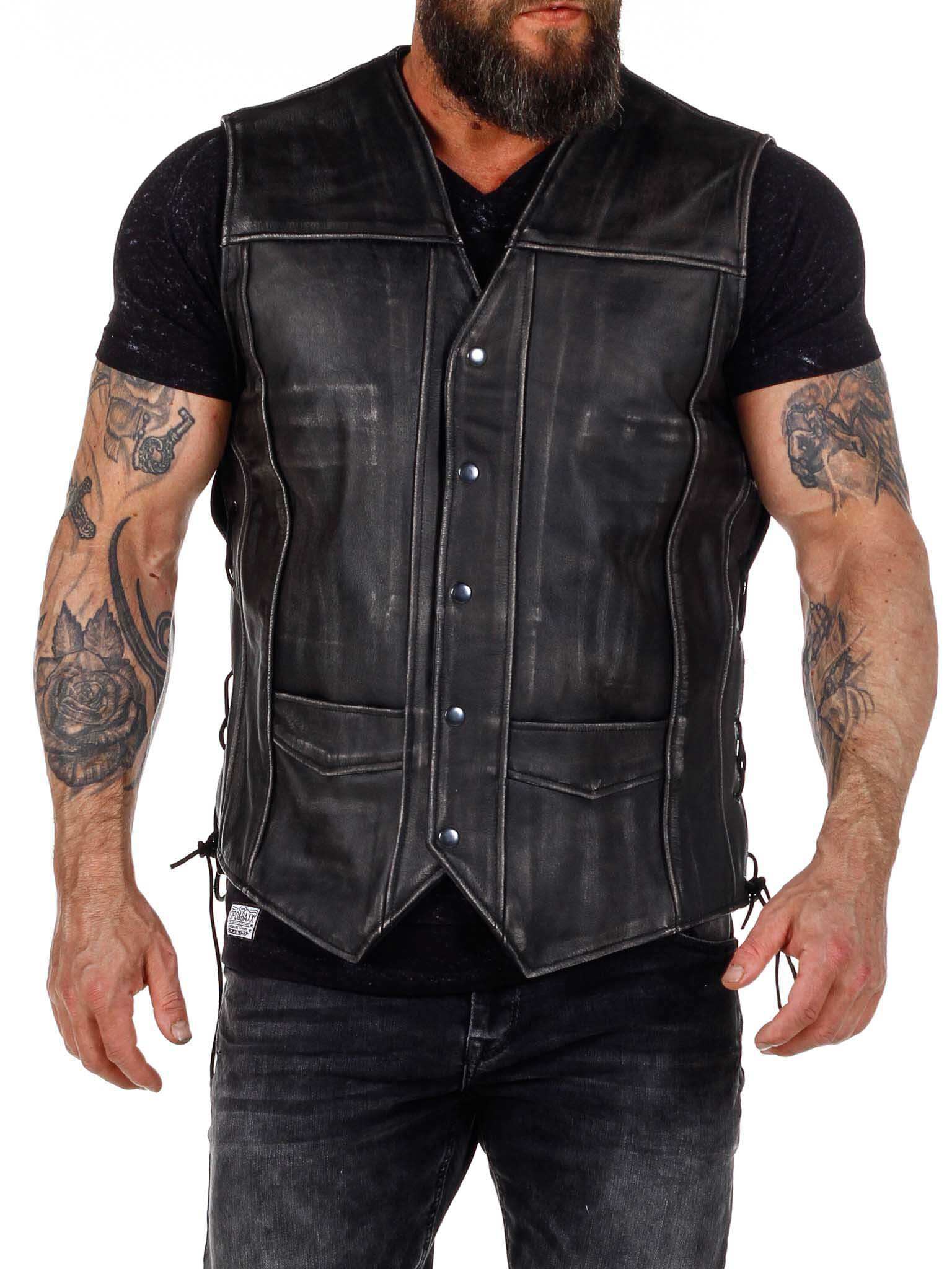 RD Exclusive Angels & Demons Skinnväst - Dirty Black